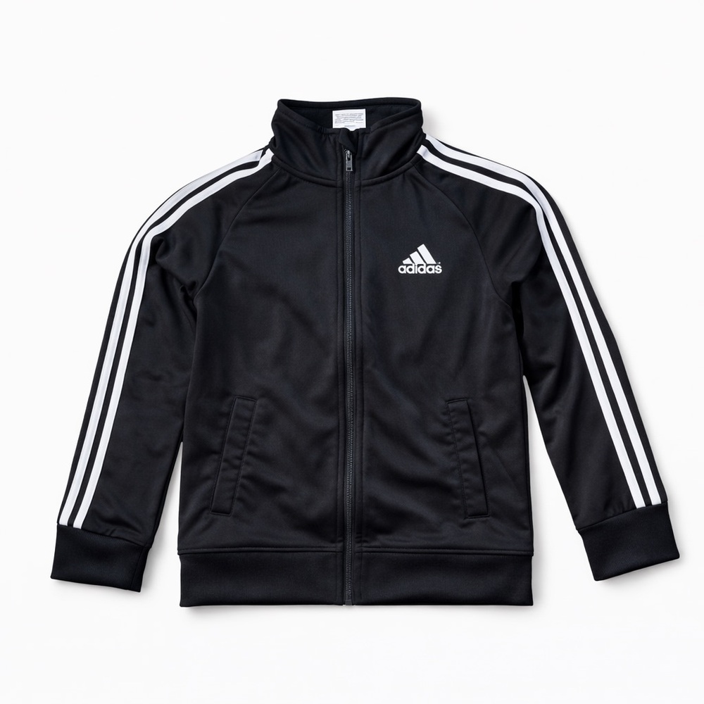 Adidas Youth Black and White Tracksuit - Picture 3 of 9